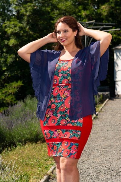 bunte sommerkleider große größen